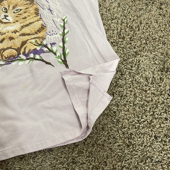 (SOLD) Vintage cat T-shirt - Picture 7 of 10